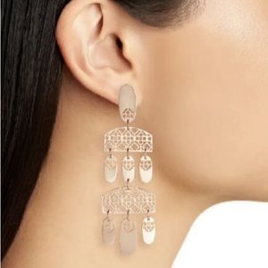 Kendra Scott Gold Chandelier Earrings